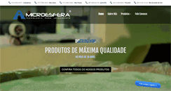 Desktop Screenshot of microesfera.com.br